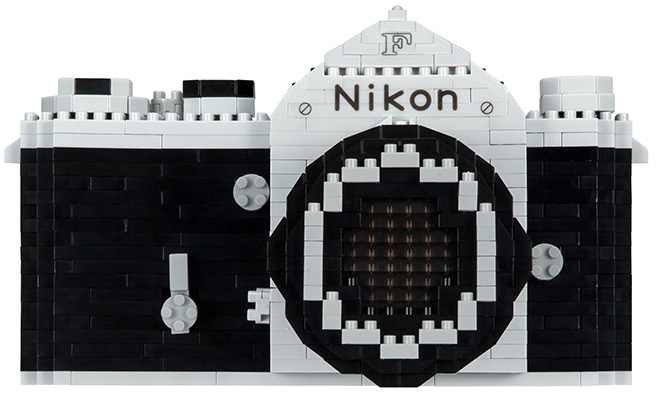 nanoblock Nikon F camera kit