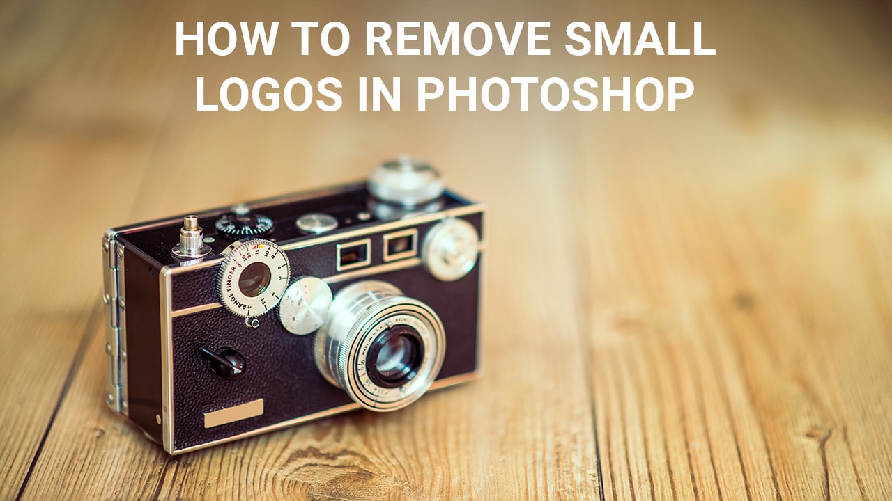 How tp remove small logos in Photoshop