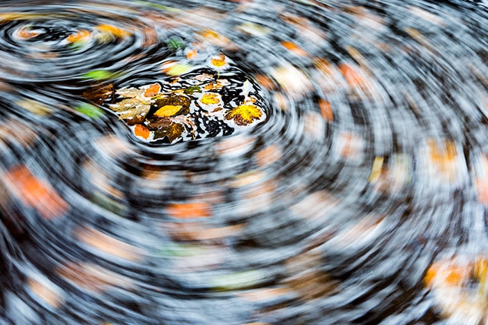 Autumn Swirl at Padley Gorge