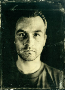 Wet plate collodion portrait of James Abbott by Tony Lovell