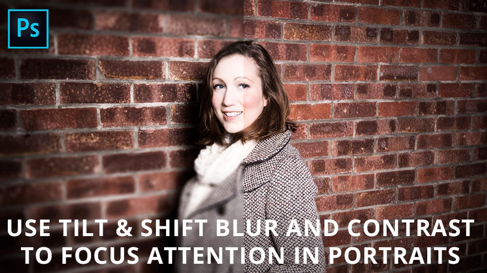 Use blur and contrast to focus attention in portraits