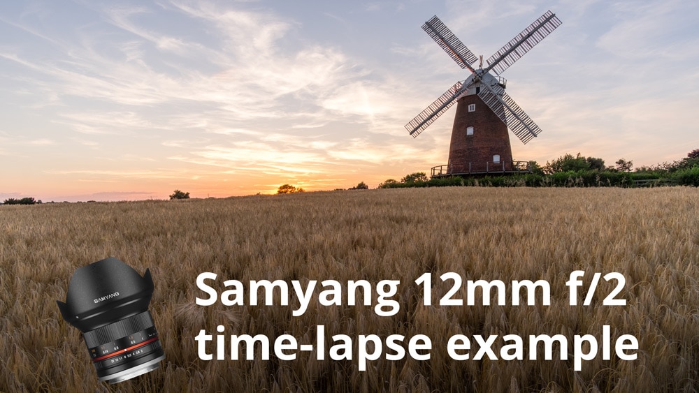 Samyang 12mm f/2 time-lapse example