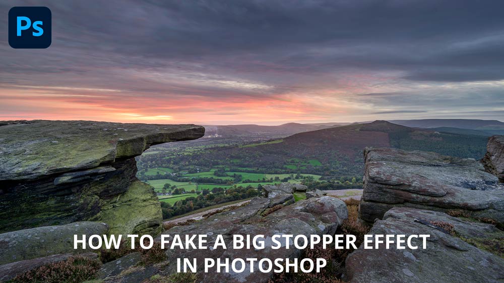 How to fake a big stopper or ND filter long exposure effect in Photoshop