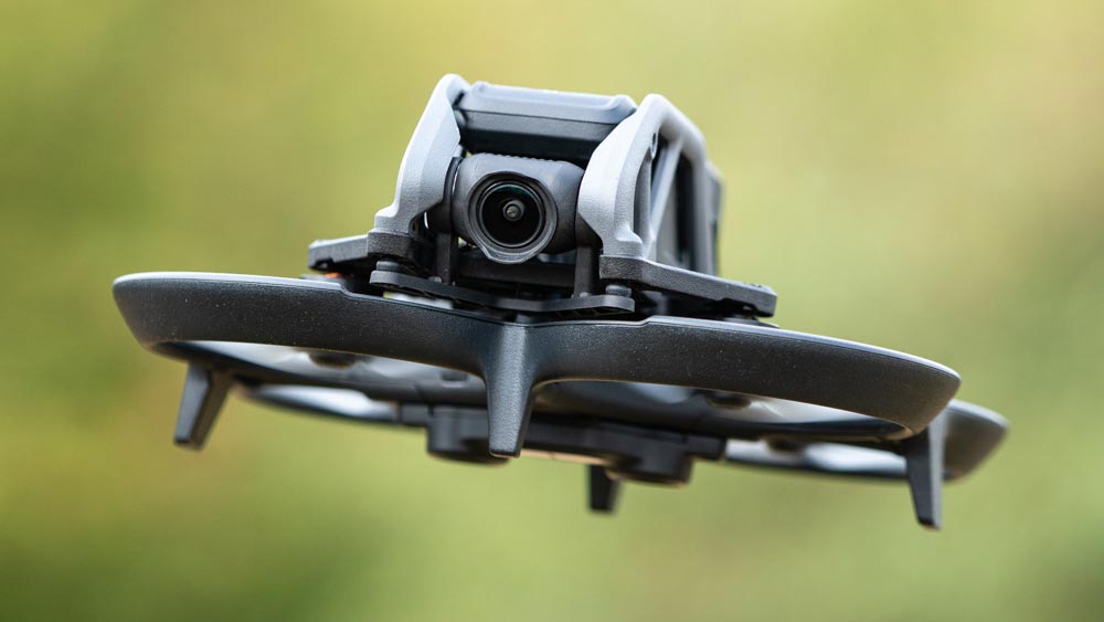 DJI Avata FPV drone in flight